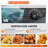WeChef Commercial Electric Deep Fryer 12L 1800W Single Removable Basket Stainless Steel Fast Heat Up Electric Countertop Fryer for Commercial Restaurant Use