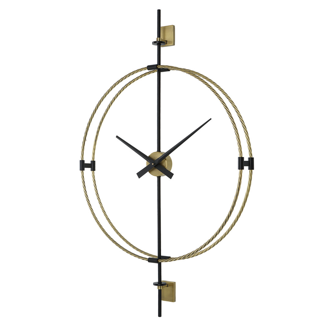 Metal Wall Clock Uttermost