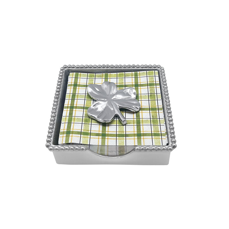 Let's Celebrate Aluminum Napkin Holder