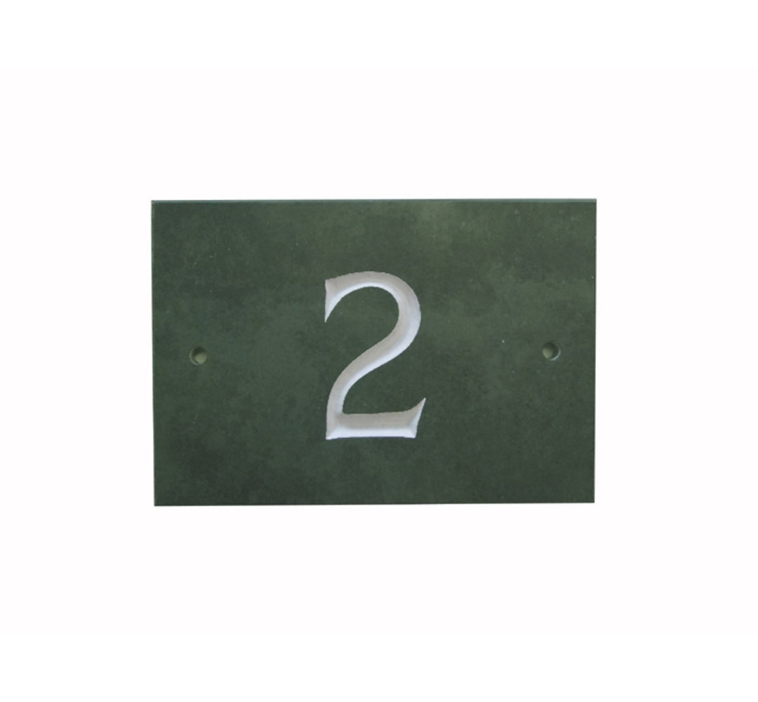 10cm Odacia Surface/Flush Mount House Number