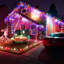 2000cm LED Solar Powered 800 - Bulb Cord String Light