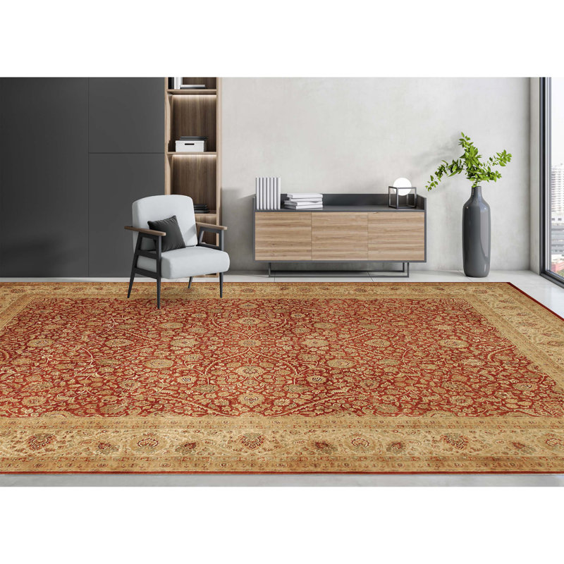 Wool Oriental Area Rug, Rectangle 8' x 10'