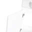 Meuble-lavabo compact compact blanc brillant et évier, conception moderne peu encombrante