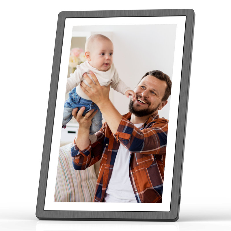 Impecca 15.6” SMART Digital Photo Frame, Touchscreen, Up to 100,000 photos