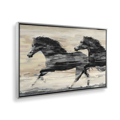 «Galloper Horses» par Amber Sterling, reproduction d'art