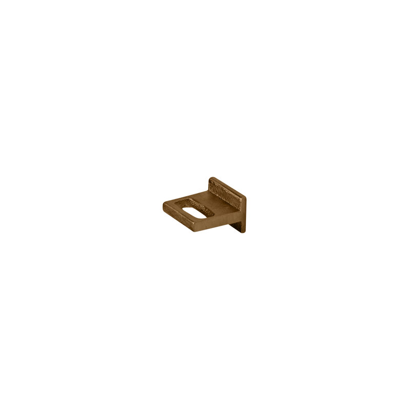 1 5/16" Tab Cabinet Pull, Silicon Bronze Medium