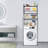 Over-the-Washer Storage Rack, 3-Tier Adjustable Laundry Room Organizer-1941586365