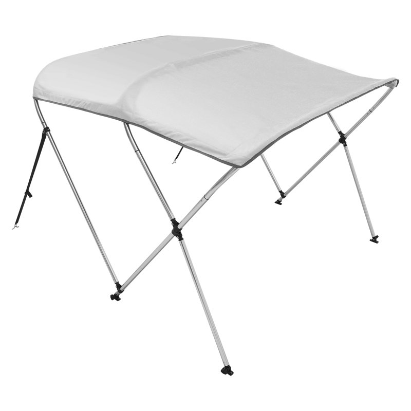 VEVOR D Polyester Cover Retractable Freestanding Awning, 46" H x 71.7" W x 6" D