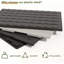 Remise de rangement extérieure en résine Patiowell 8 x 8 pi avec plancher, remise en plastique avec fenêtre et porte verrouillable pour le jardin, la cour arrière, rangement pour outils, facile à installer en beige