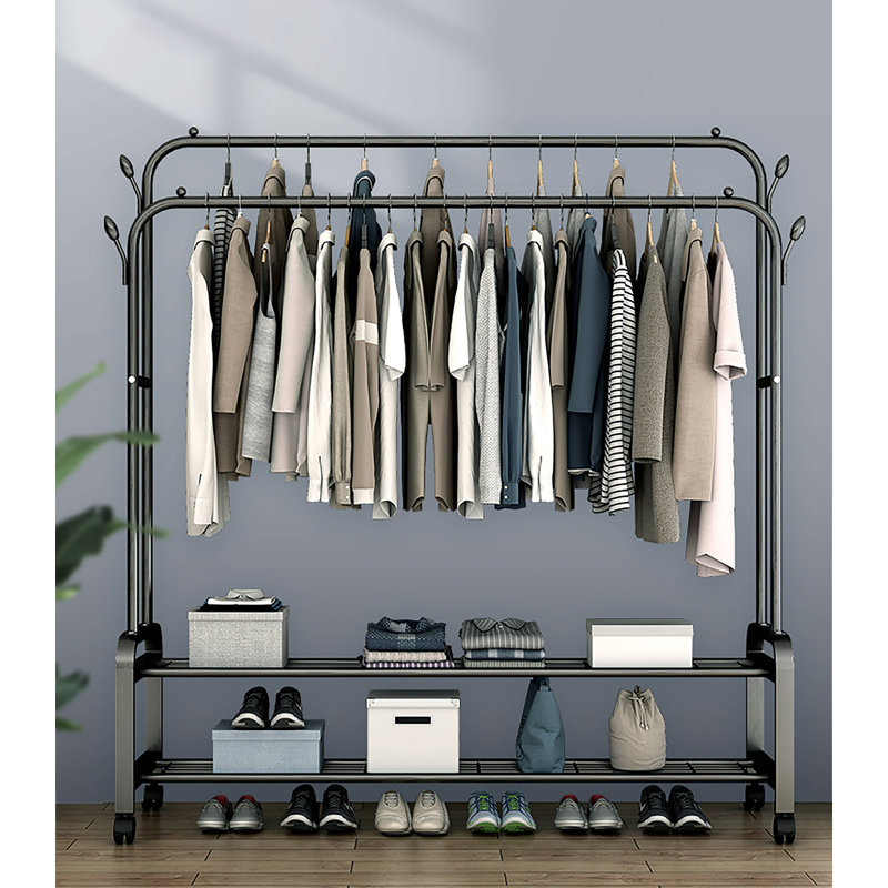 150cm Rolling Clothing Rack