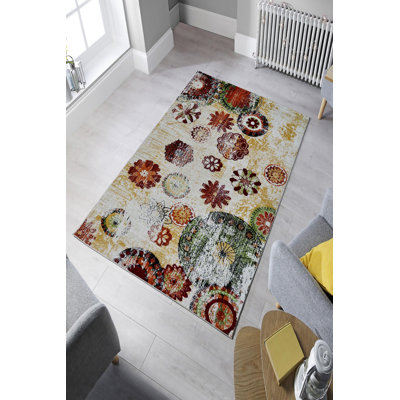 Eco-Friendly Hall Carpet, 100% Polyester, 39.4 x 59.1 inches | Antibacterial, Non-Slip PVC Dot Underside, 650 g/m² | Machine Washable, Digital Print, Low Pile Height 0.2 inches | Perfect for Living Room & Entryway Decor