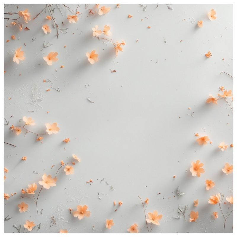 Tapis de bain Wildflowers, L 24 po x L 17 po