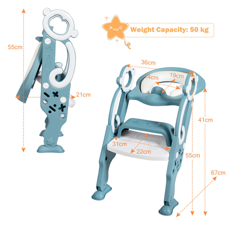 Potty Raised Toilet Seat