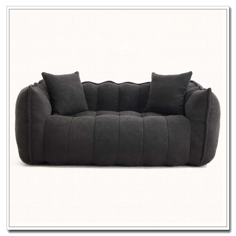 Chenille Fabric Bean Bag Sofa