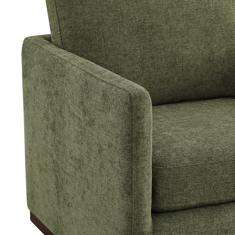 Fauteuil Benten, Vert mousse