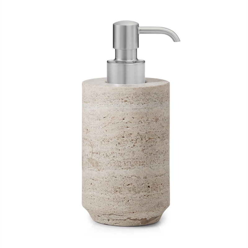 Aztec Soap Dispenser, Brushed Nickel