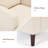 Mid-Century Linen Accent Chair – Stylish-699627433