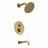Crozet Pressure Balance 6-Inch Round Tub and Shower Trim Kit Rough-in Valve-111782857