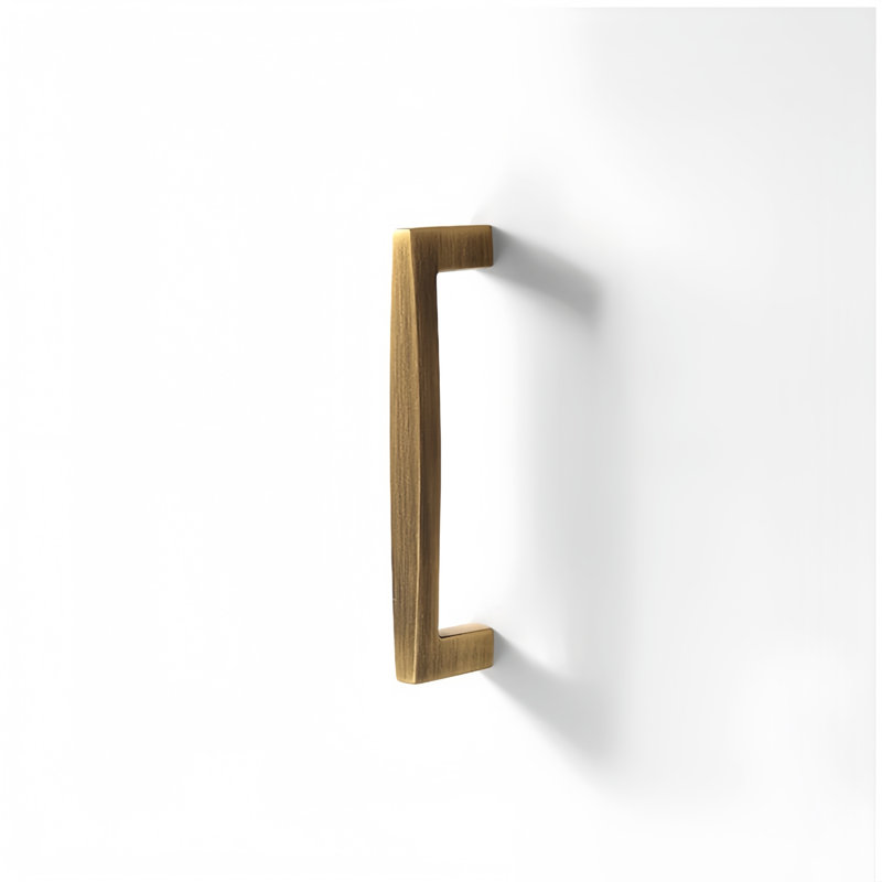 Poignée d'armoire carrée 4,1 pouces, 3 39/50"
