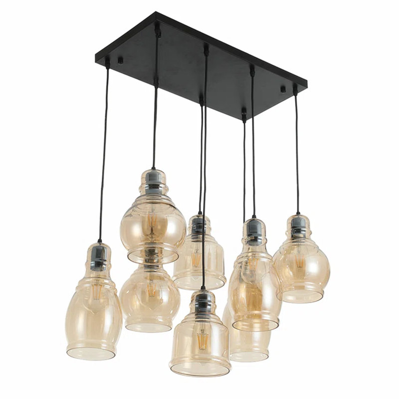 Tresckow 8 - Light Dimmable Cylinder Chandelier