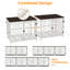 Harriet Furniture Style Crate with 3 Doors-297497735-297497734