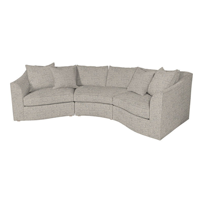Evelyn Sectional, Impala Storm, Hampton