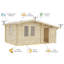 Deko 16 x 9 Ft. 44mm Log Cabin