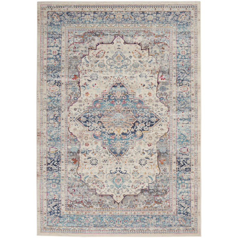 Minda Oriental Indoor Rug, Rectangle 2' x 4'