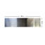 Panneaux de dosseret en PVC 2 pi x 8 pi Herringbone-124215883