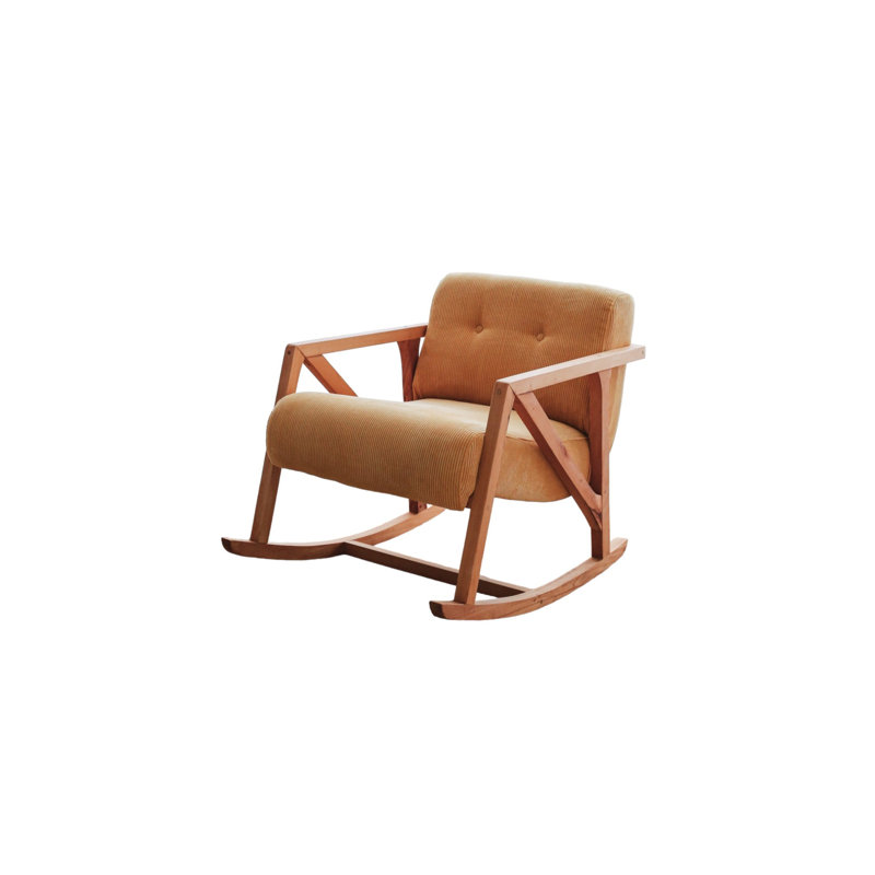 Bina Velvet Swivel Wingback Chair
