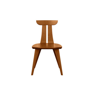 Estelle Solid Wood Slat Back Side Chair by Copeland Furniture