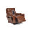 0X762LB047417 Fauteuil inclinable électrique inclinable en cuir Neo avec appui-tête et soutien lombaire