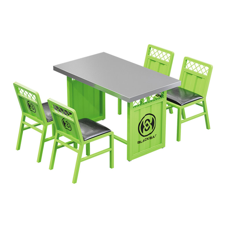 Kashlyn Trestle Dining Set, 29.6"H x 47.3"L x 27.6"W, Green, Green