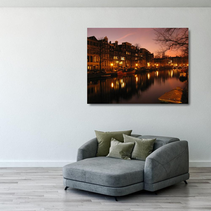 Canal à Prinsengracht Street, Amsterdam
