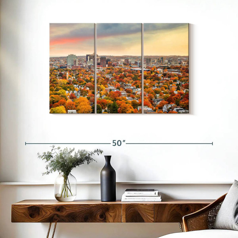 Rorry New Haven Connecticut, 24" H x 38" W