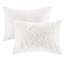Housse de couette 100% coton chenille pour très grand / très grand lit - design bord de mer