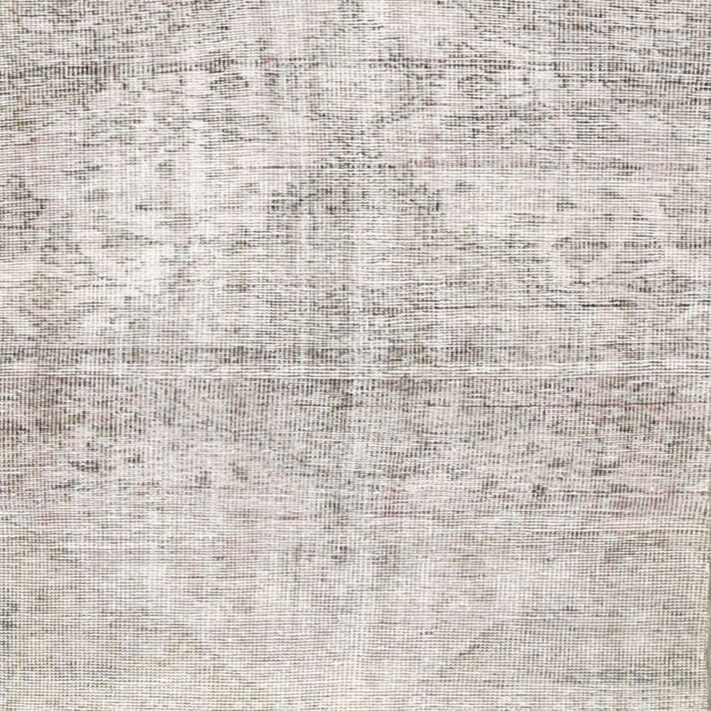 Tapis beige en laine / polyester tissé à la machine Parkson, Carré 7 pi