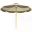 Parasol de terrasse 9 pi avec 8 nervures Outsunny