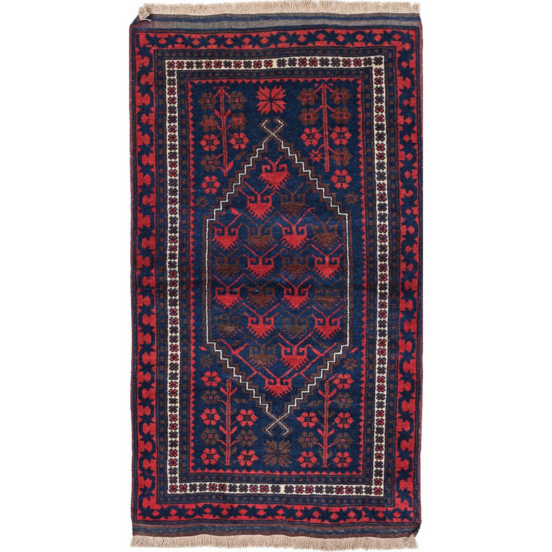 Tapis bleu marine Oliveri