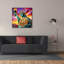 «Bitcoin - Statue Of Liberty» par Rey Klimt, art mural sur toile-311005875