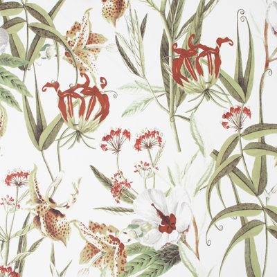 Piqua Floral Vinyl Wallpaper Roll