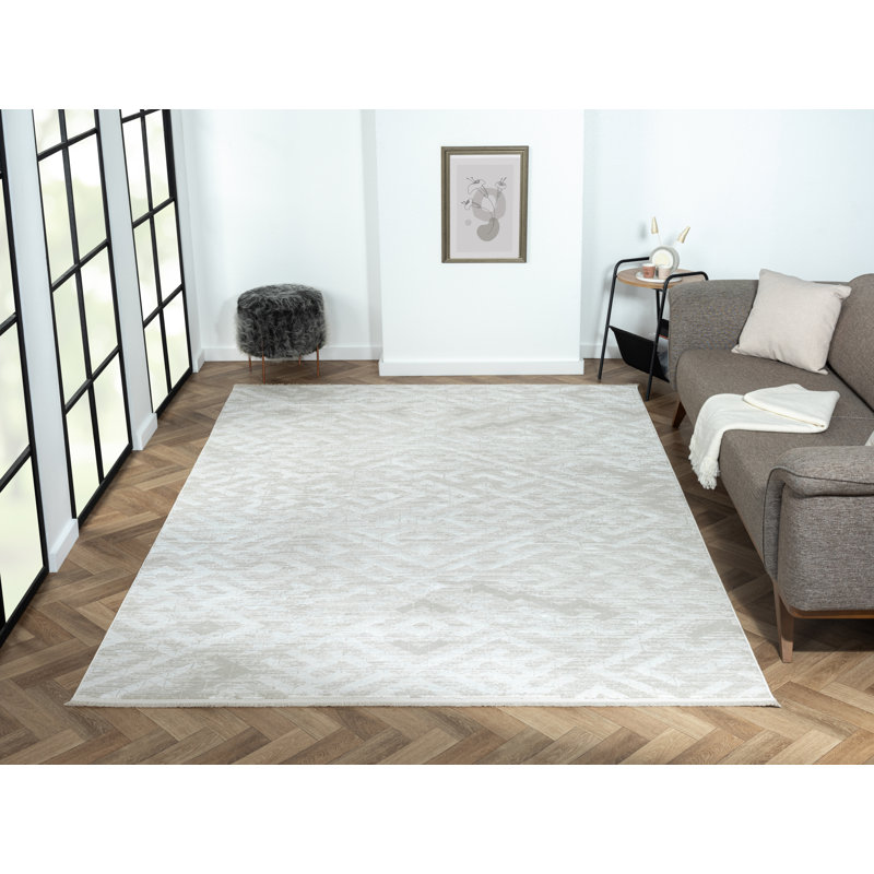 Niamh cream Rug, Rectangular 200 x 290cm