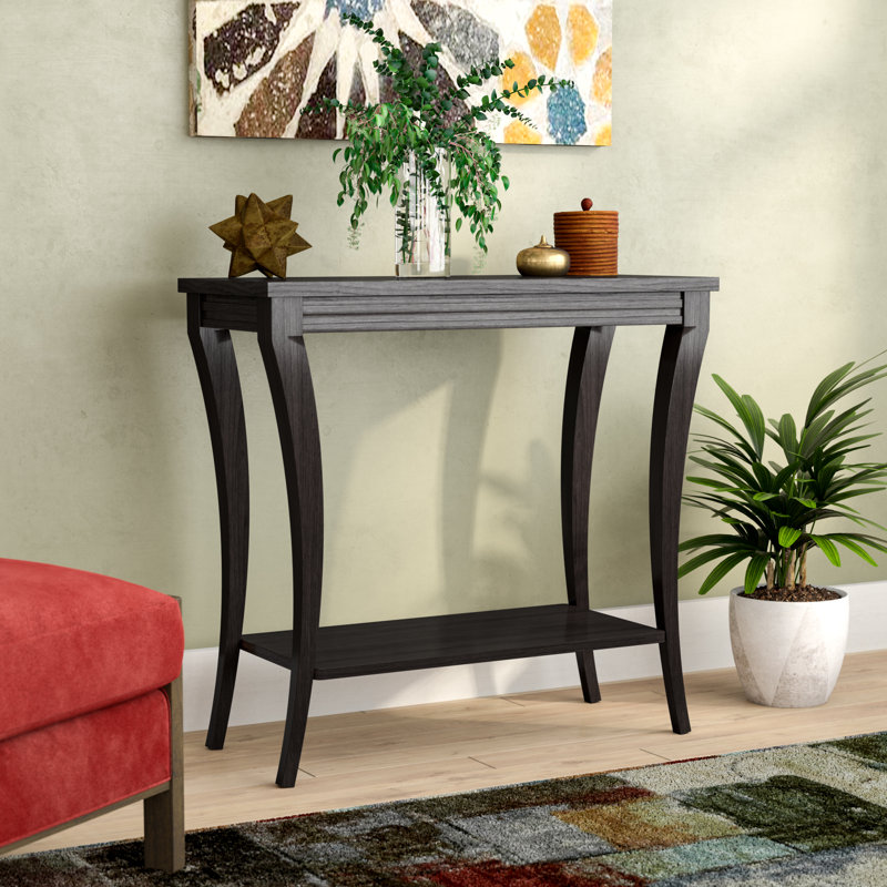 Hubbert 36'' Console Table, Dark Brown