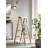 Romanteaka 3 - Step Wood Lightweight Folding Small Step Ladder