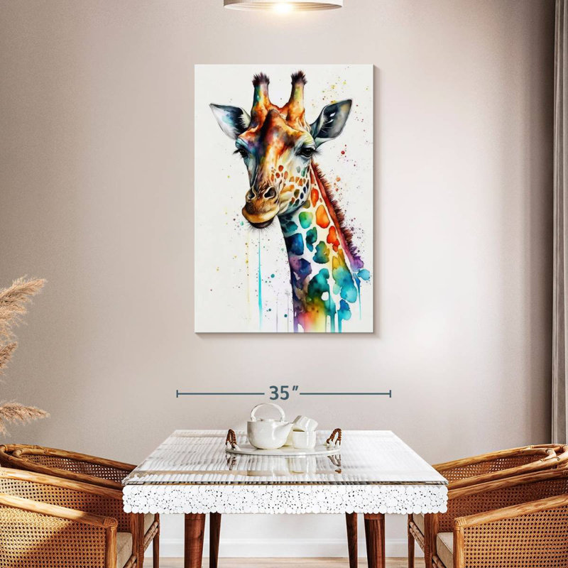 Girafe Brampt, H 45 po x l 30 po