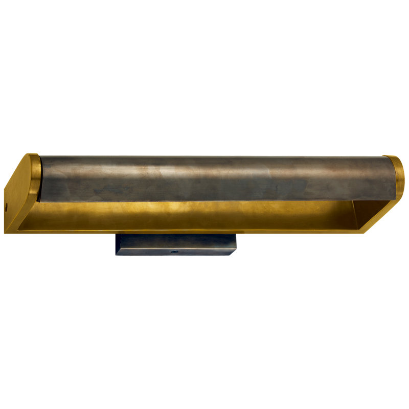 Thomas O'Brien David 18" Art Light, Hand-Rubbed Antique Brass/Bronze
