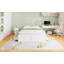Structure de lit plateforme en bois avec 6 tiroirs-1026316685