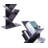 Korou Wood Geometric Bookcase-122084370-122084371