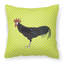 Coussin décoratif extérieur carré à contrôle de poulet éclectique-48710543-23813386