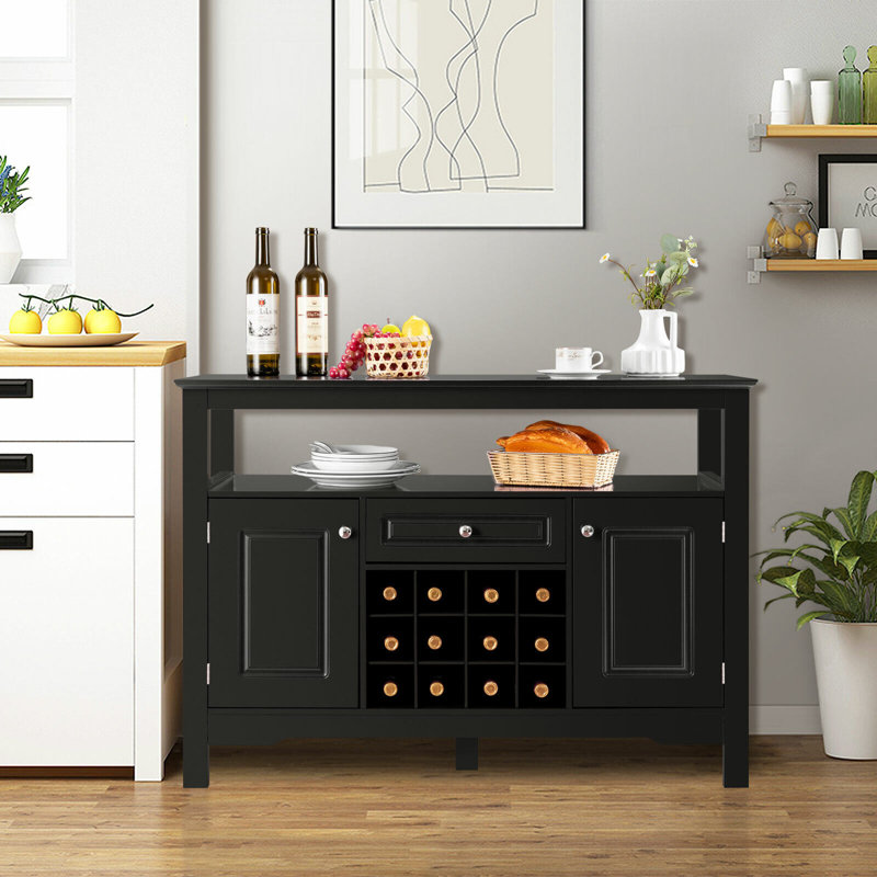 Dube 116cm Sideboard, Black